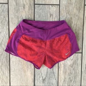 Nike Dri Fit Shorts Sz. XS Purple & Red